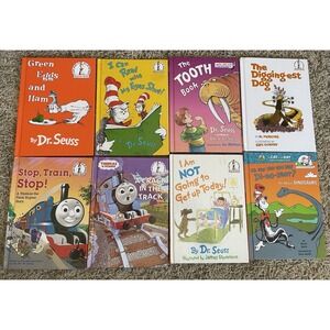 Lot of 8 Dr. Seuss I Can Read It All By Myself Beginner Books Hardcover